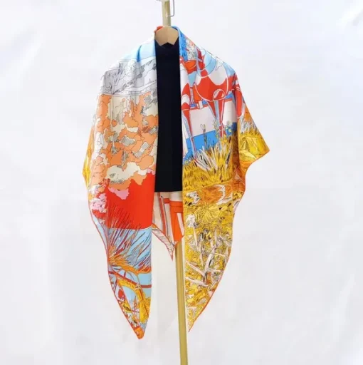 Silk scarf
