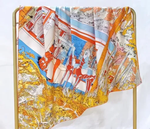 Silk scarf