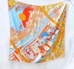 Silk scarf