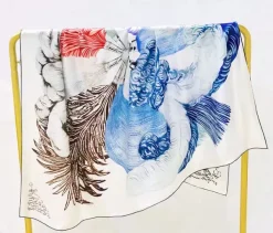 Silk scarf