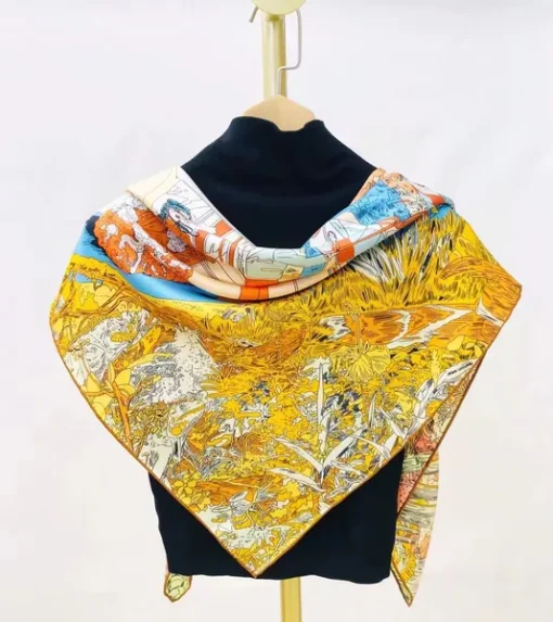 Silk scarf