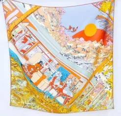 Silk scarf