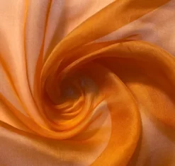 Silk Chiffon - Orange