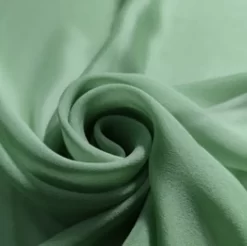 Silk Geogette - Light Green