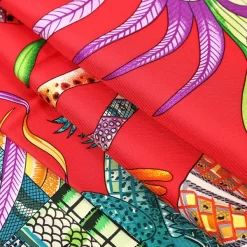 silk twill - Hand Screen Printing