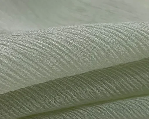 silk crinkle georgette