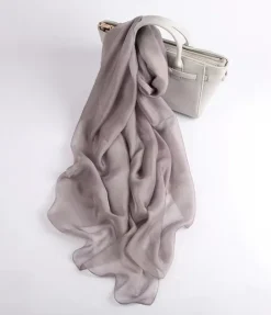 silk long scarf