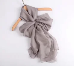 silk long scarf