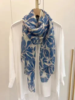 silk long scarf