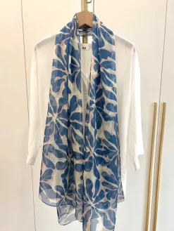 silk long scarf