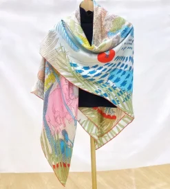 Silk scarf