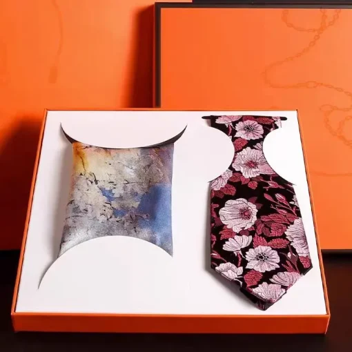 Y.T SILKS - Silk Scarf & Silk Tie Gift Box