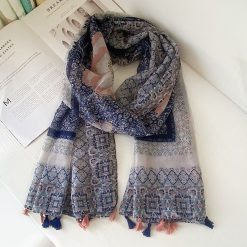 Silk Scarves with Fringes