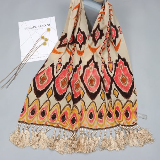 Scarf with Fringes