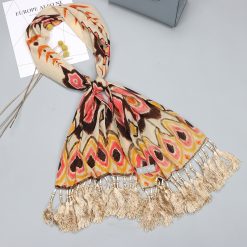 Scarf with Fringes