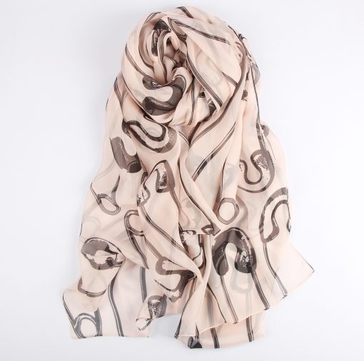 silk chiffon scarf